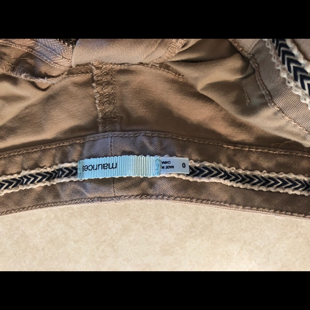 Maurice’s Khaki Shorts